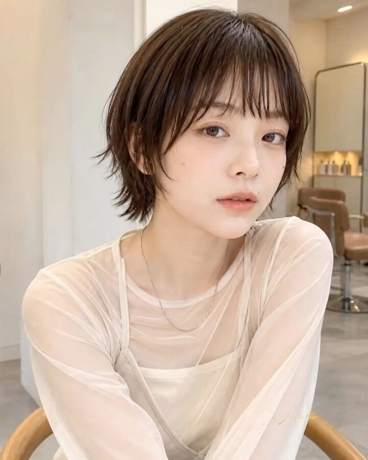 『春の抜け感short〜airy mood short』